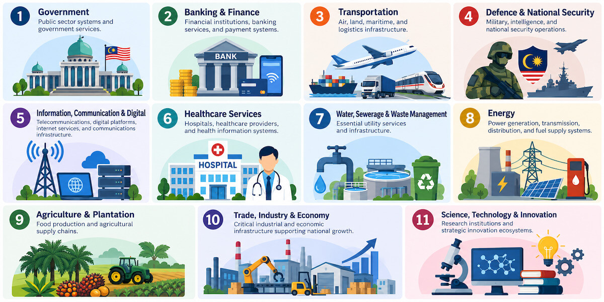 NCII Sectors